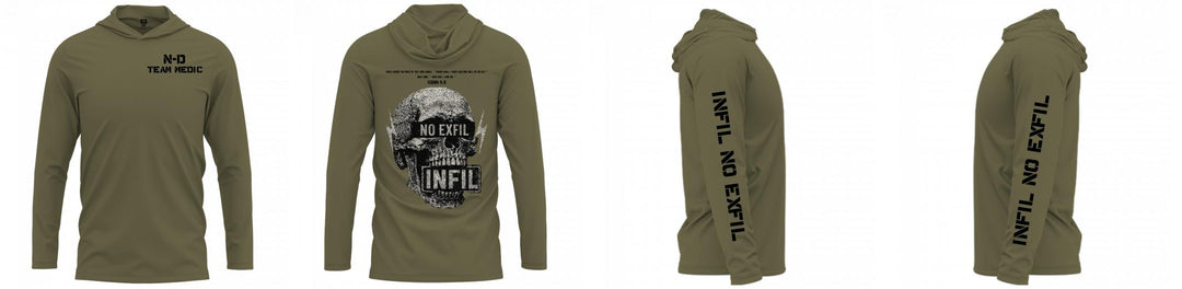 Custom Hooded UPF Shirt