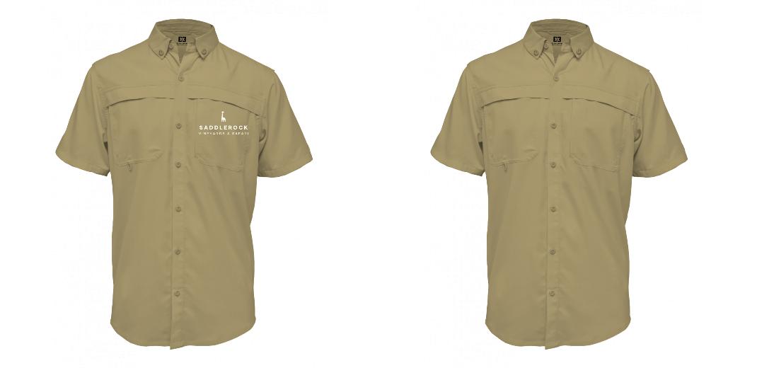 Custom Men's Button Up Short Sleeve