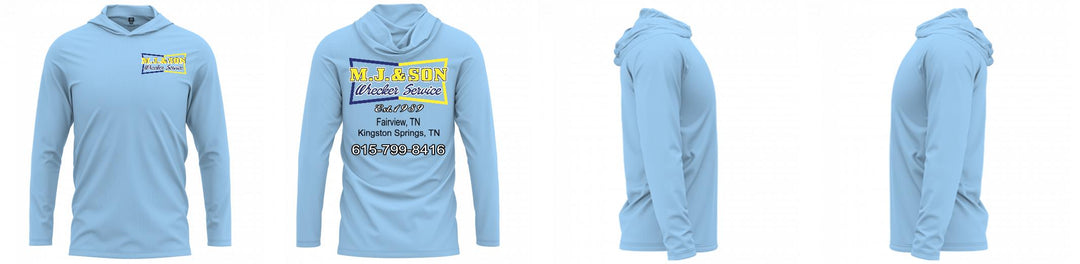 Custom Hooded UPF Shirt