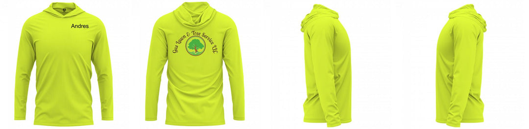 Custom Hooded UPF Shirt