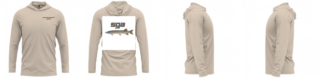 Custom Hooded UPF Shirt