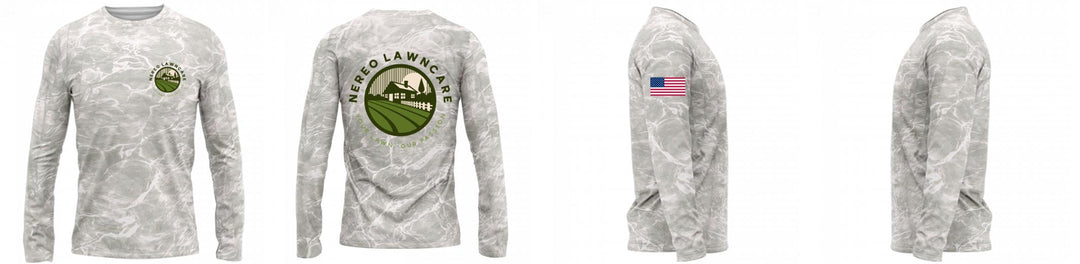 Custom Mossy Oak UPF Shirt Long Sleeve
