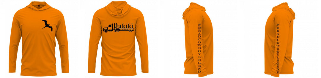 Custom Hooded UPF Shirt