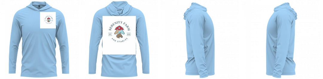 Custom Hooded UPF Shirt
