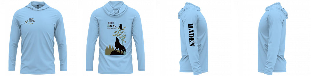Custom Hooded UPF Shirt