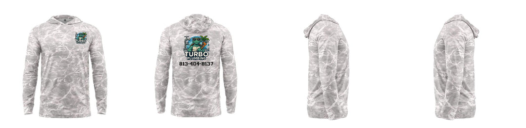 Custom Mossy Oak UPF Hooded Shirt