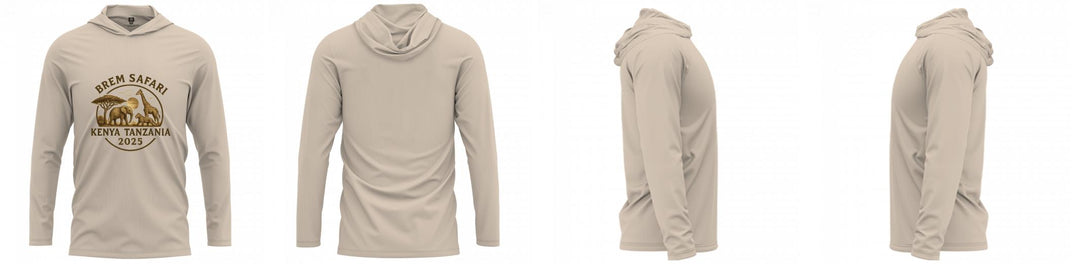 Custom Hooded UPF Shirt