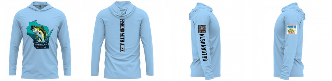 Custom Hooded UPF Shirt
