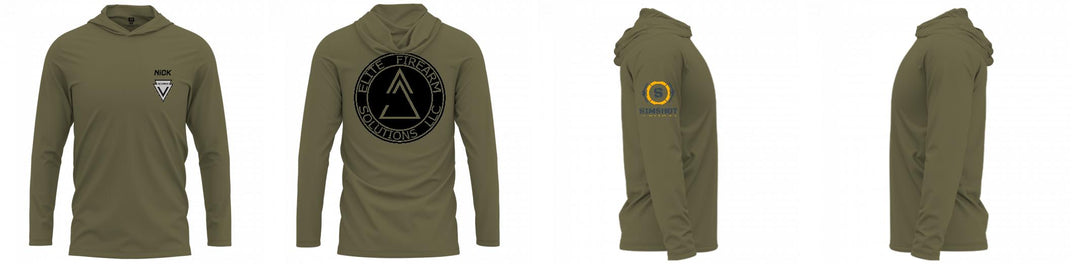 Custom Hooded UPF Shirt
