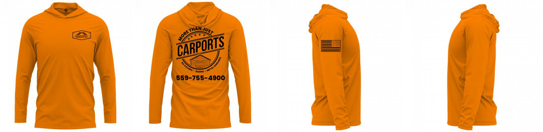 Custom Hooded UPF Shirt