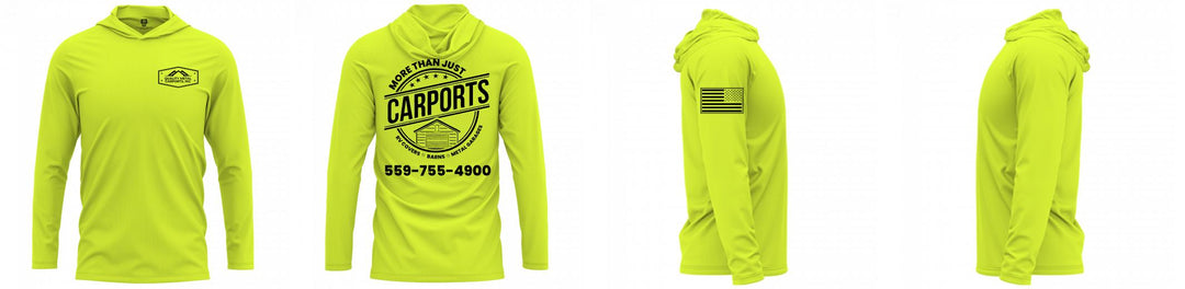 Custom Hooded UPF Shirt