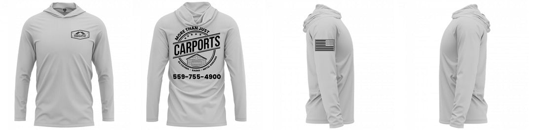 Custom Hooded UPF Shirt