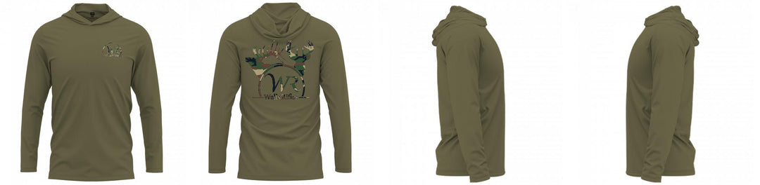 Custom Hooded UPF Shirt
