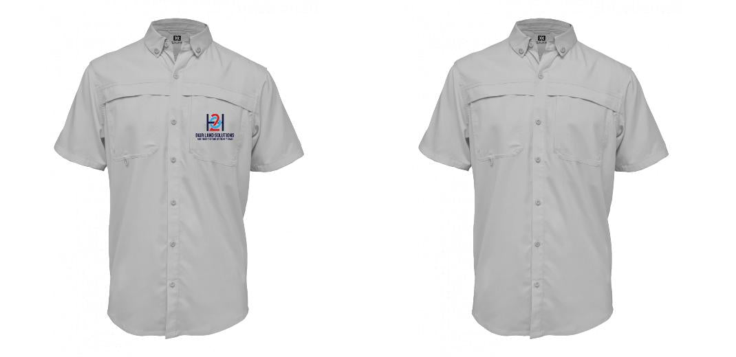 Custom Men's Button Up Short Sleeve