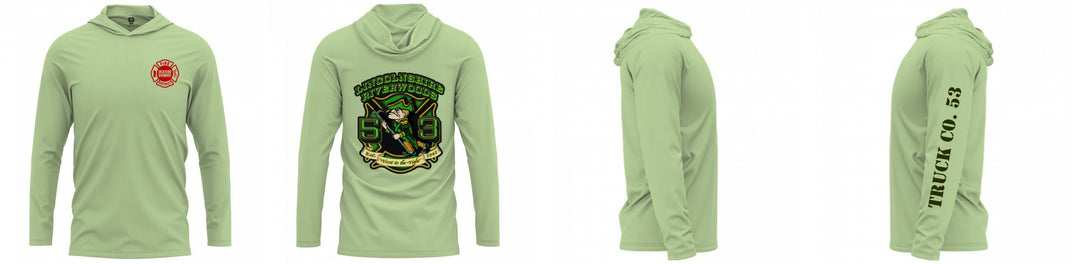 Custom Hooded UPF Shirt