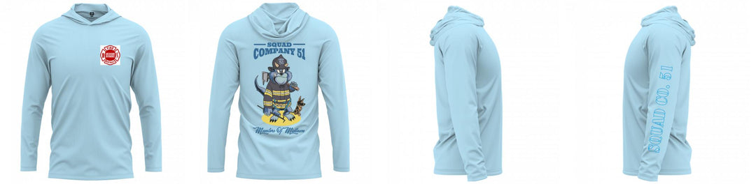 Custom Hooded UPF Shirt