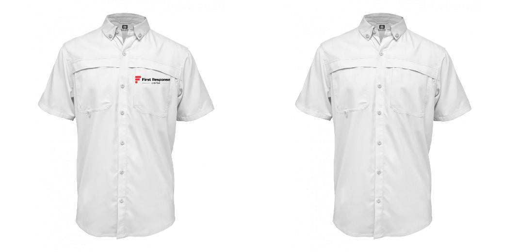 Custom Men's Button Up Short Sleeve