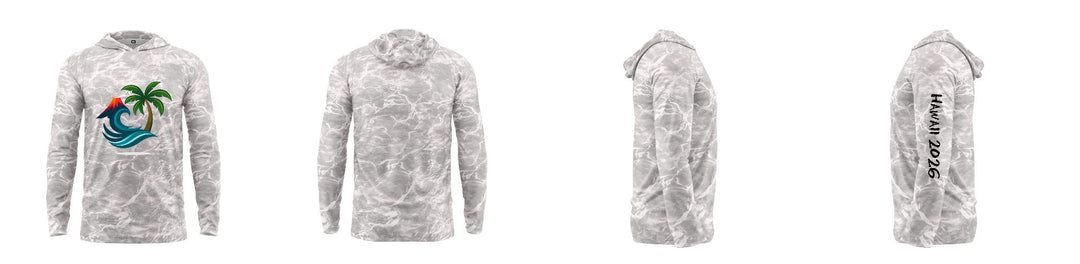 Custom Mossy Oak UPF Hooded Shirt