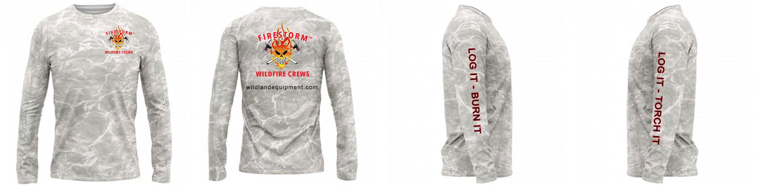 Custom Mossy Oak UPF Shirt Long Sleeve