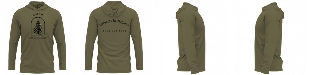 Custom Hooded UPF Shirt