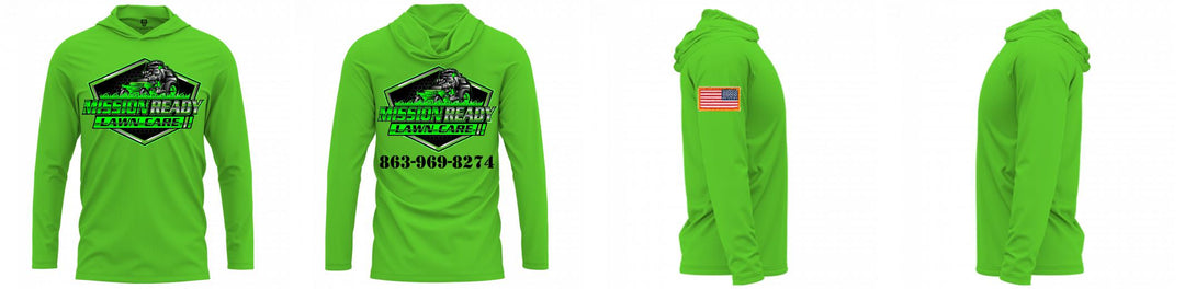 Custom Hooded UPF Shirt