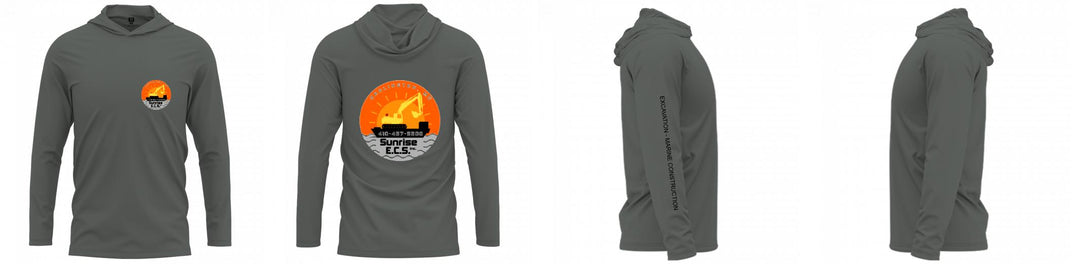 Custom Hooded UPF Shirt