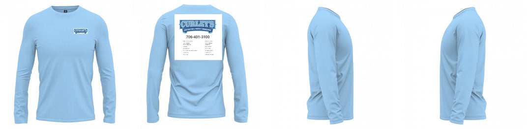 Custom UPF Shirt Long Sleeve