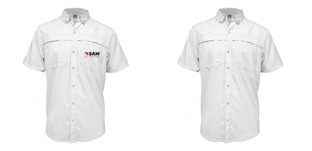 Custom Men's Button Up Short Sleeve