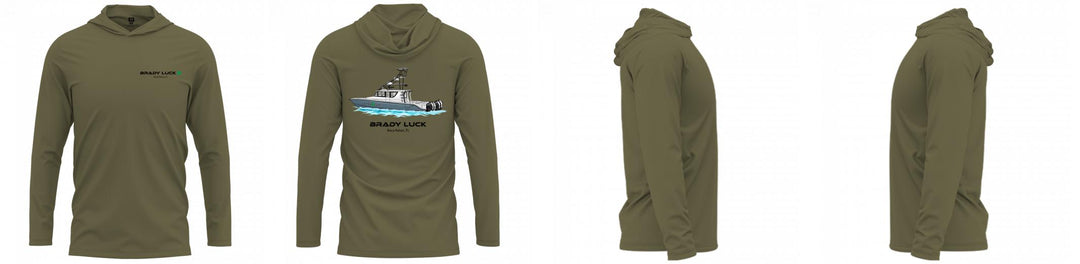 Custom Hooded UPF Shirt
