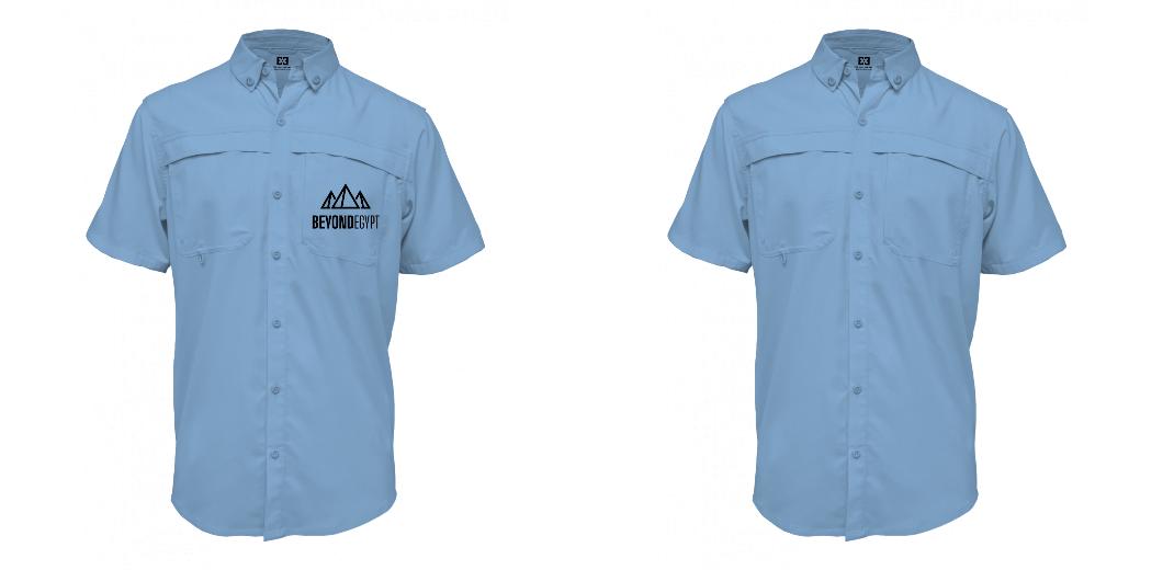Custom Men's Button Up Short Sleeve