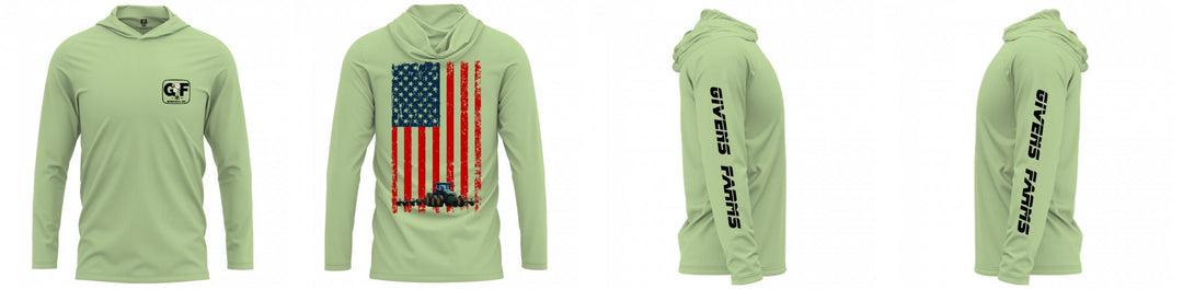 Custom Hooded UPF Shirt