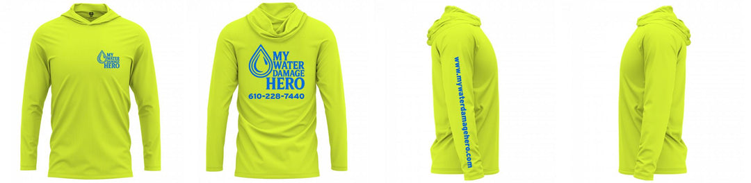 Custom Hooded UPF Shirt