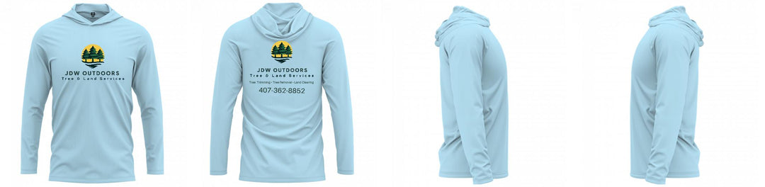 Custom Hooded UPF Shirt