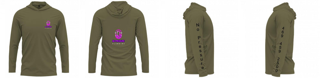 Custom Hooded UPF Shirt