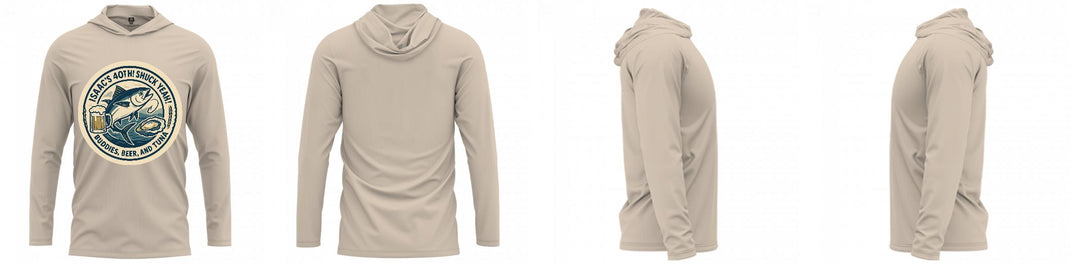 Custom Hooded UPF Shirt