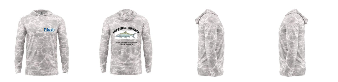 Custom Mossy Oak UPF Hooded Shirt