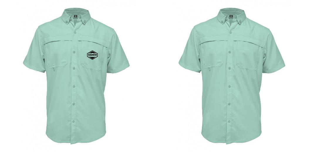 Custom Men's Button Up Short Sleeve