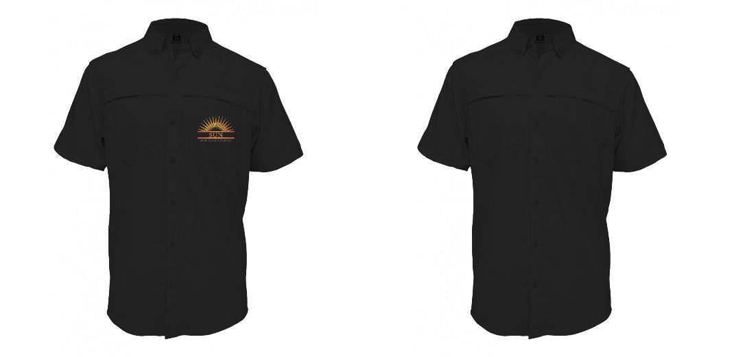 Custom Men's Button Up Short Sleeve