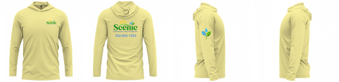 Custom Hooded UPF Shirt