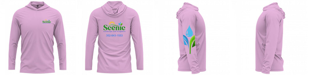 Custom Hooded UPF Shirt