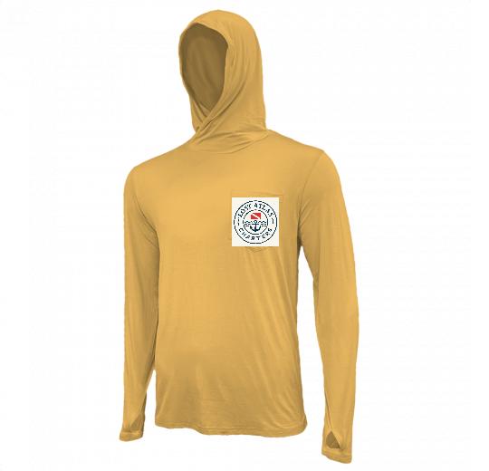 Custom Bamboo Hooded Long Sleeve Shirt