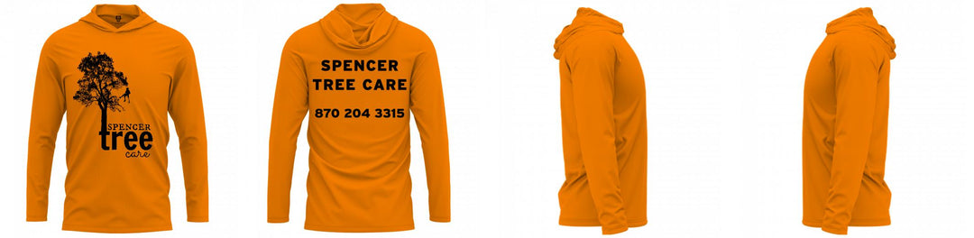 Custom Hooded UPF Shirt