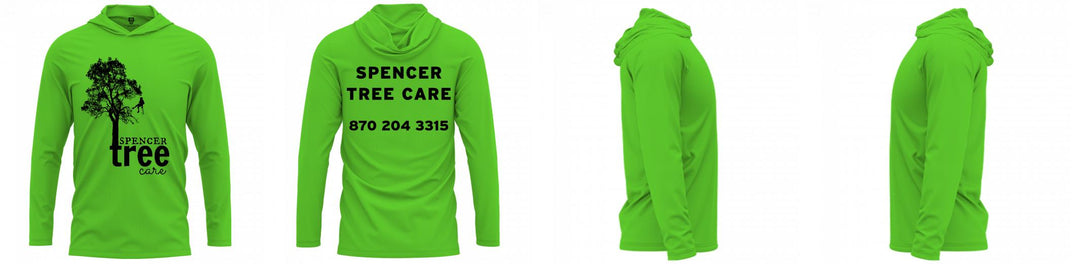 Custom Hooded UPF Shirt