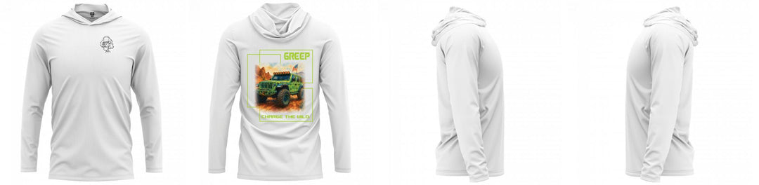 Custom Hooded UPF Shirt