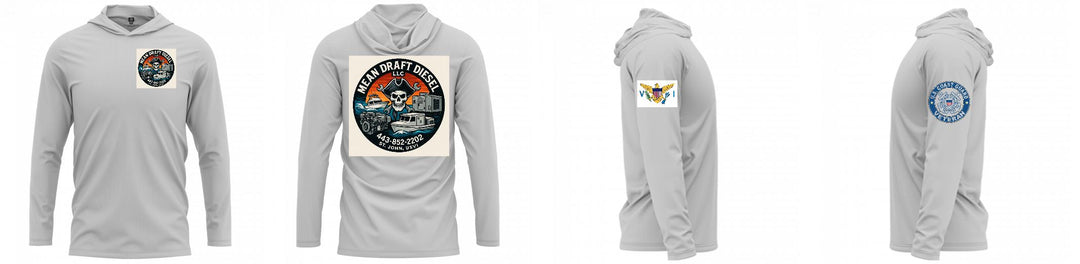 Custom Hooded UPF Shirt