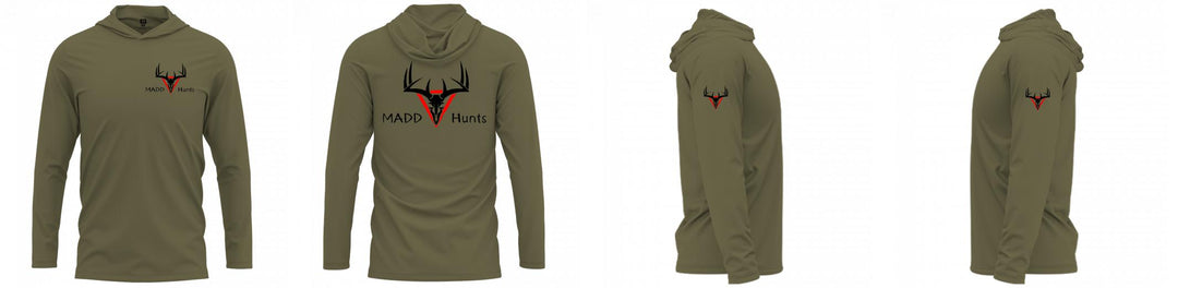 Custom Hooded UPF Shirt