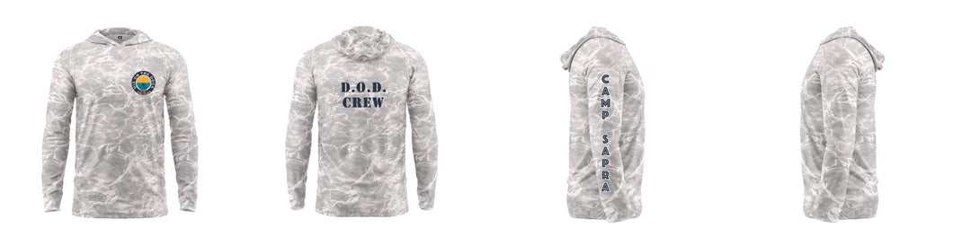 Custom Mossy Oak UPF Hooded Shirt