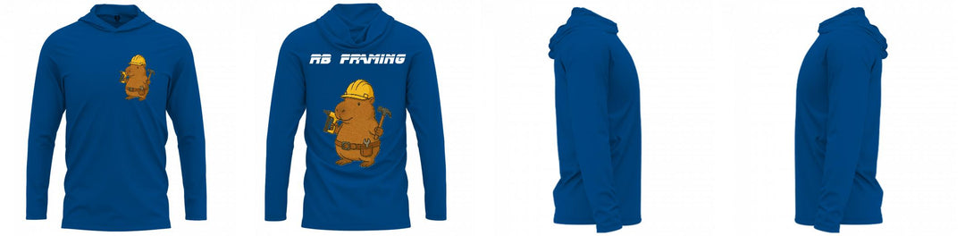 Custom Hooded UPF Shirt