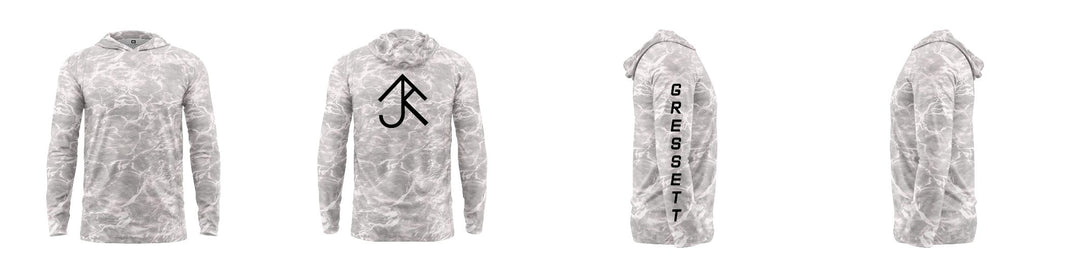 Custom Mossy Oak UPF Hooded Shirt