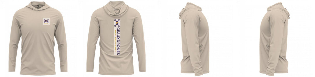 Custom Hooded UPF Shirt